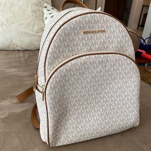 Michael Kors Abbey Large Logo Backpack